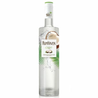 RumHaven Coconut Water Caribbean Rum Liqueur Bottle (750 ml)
