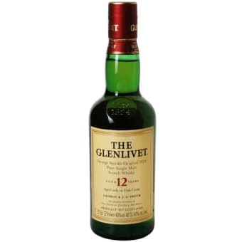 The Glenlivet 12 Years Single Malt - 375mL