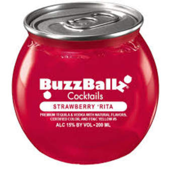 Buzz Ballz Strawberry 'Rita 200ml