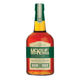 Henry McKenna Single Barrel Bourbon 10 Year - 750mL