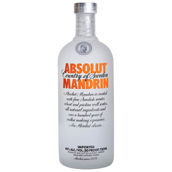 Absolut Mandrin - 750mL
