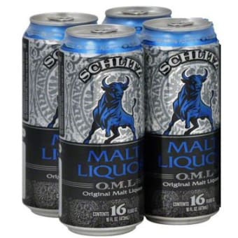 SCHLITZ BULL 6PK 16oz