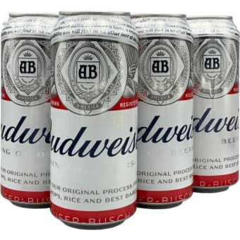 BUD CAN 16OZ 6PK