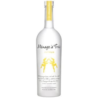 MENAGE A TROIS VODKA CITRUS 750ML