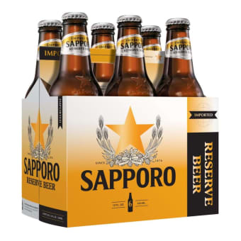 Sapporo Reserve - 6 pack bottle / 12oz