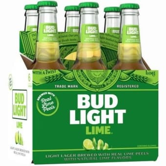 BUD LIGHT LIME 6PK 12 oz
