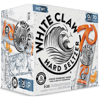 White Claw Clementine - 6 cans / 12oz