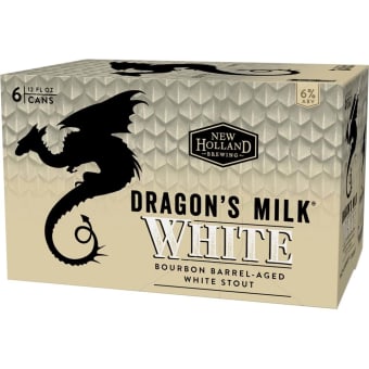 New Holland Dragons White Milk - 6 pack can / 12oz