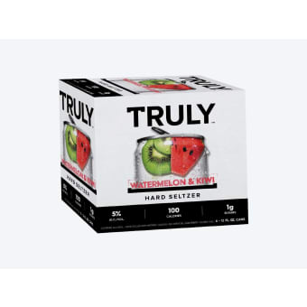 Truly Watermelon Kiwi Hard Seltzer - 6 cans / 12oz