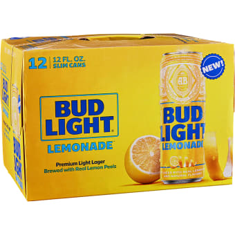 Bud Light Lemonade - 12 cans / 12oz