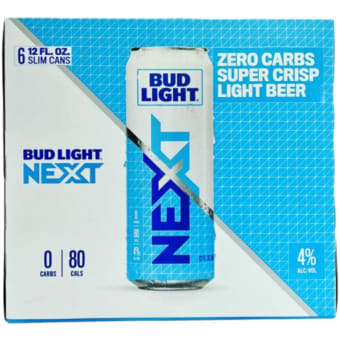 Bud Light Next - 6 cans / 12oz