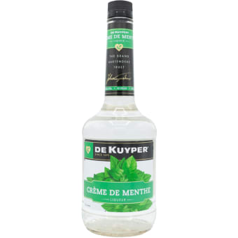 DeKuyper Crème De Menthe White Liqueur - 750mL