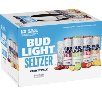 BUD LIGHT SELTZER VARIETY 12 OZ 12PK CAN