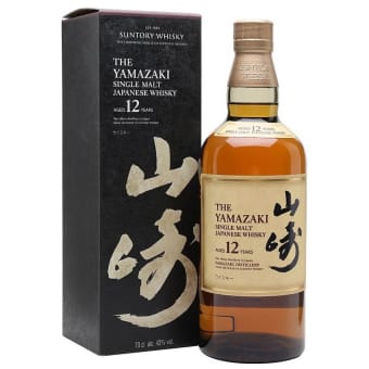Yamazaki 12 Year Old Single Malt Japanese Whiskey - 750mL