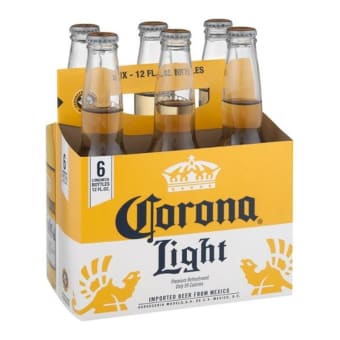Corona Light Beer - 6 bottles / 12oz