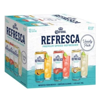 Corona Refresca Malt Variety Pack - 12 cans / 12oz