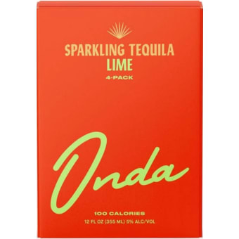 Onda Lime Sparkling Tequila - 4 cans / 12oz