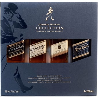 Johnnie Walker Collection - 4 bottles / 200mL