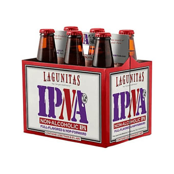 Lagunitas IPA Non-alcoholic 6 pack 6 pack bottles