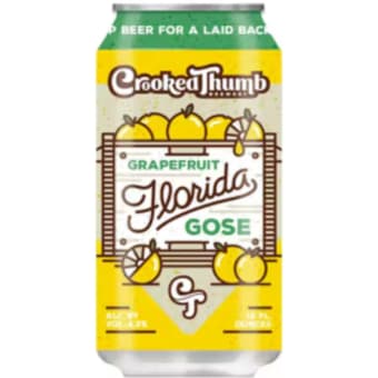 Crooked Thumb Florida Grapefruit Gose - 6 cans / 12oz