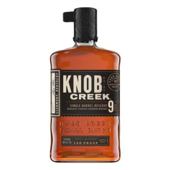 Knob Creek Single Barrel Bourbon Whiskey 750 ml