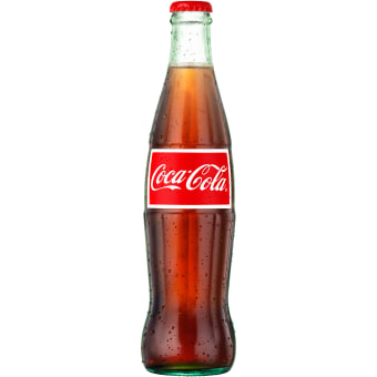Coca-Cola 12 oz glass bottle