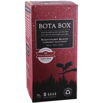 Bota Box Nighthawk Black Cabernet Sauvignon - 3L