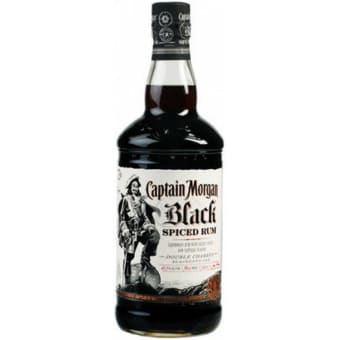 Captain Morgan Black Spiced Rum - 750mL