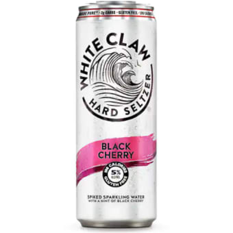 White Claw Black Cherry 19 oz can