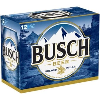 BUSCH 12OZ 12PK CAN