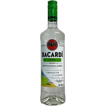 Bacardí Lime Flavored White Rum - 750mL