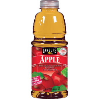 Langers apple juice 32 oz