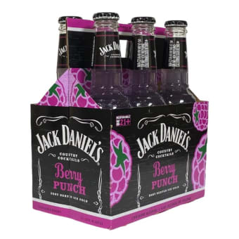 Jack Daniel's Berry Punch - 6 bottles / 10oz