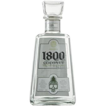 1800 Coconut Tequila Bottle (1 L)