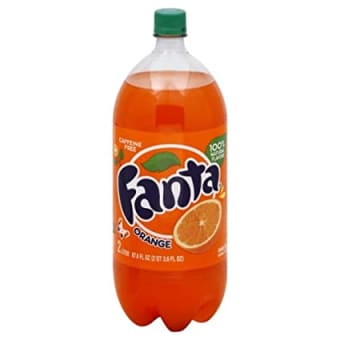 Orange fanta 2 liter