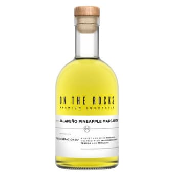 On The Rocks The Jalapeno Pineapple Margarita 375ml