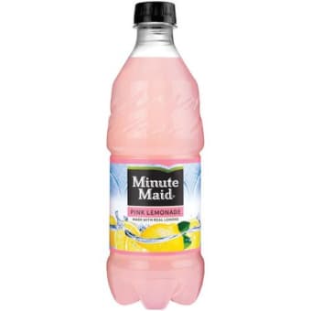 Minute Maid Pink Lemonade 20 oz bottle