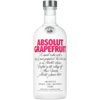 Absolut Grapefruit Vodka 750 ml