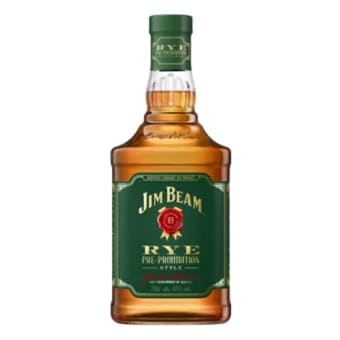 Jim Beam Rye Whiskey 750ml
