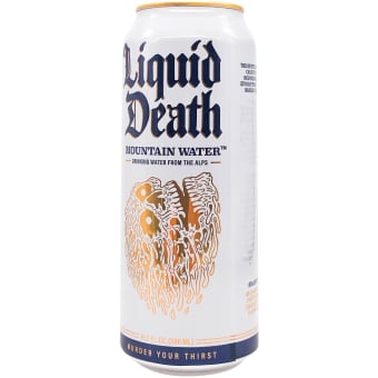 Liquid Death Sparkling Mountain Water - 16.9oz