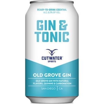 Cutwater Spirits; Gin & Tonic - 1.5L