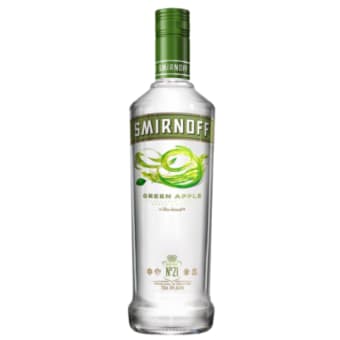 Smirnoff Green Apple Vodka - 750mL