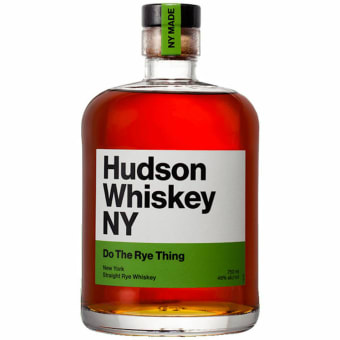Hudson Whiskey Rye - 750mL