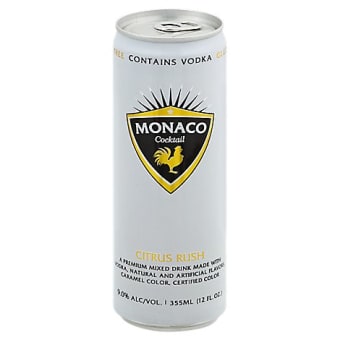 Monaco Citrus Rush 12 oz can