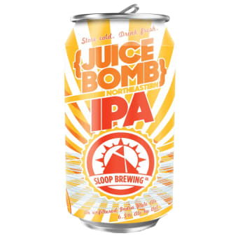 SLOOP BREWING - JUICE BOMB IPA - 12 OZ