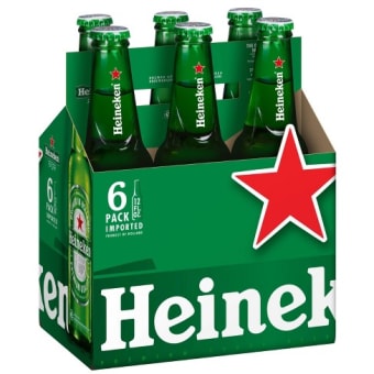Heineken 6pk bottles