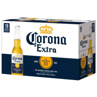 Corona Extra Pale Lager - 18 bottles / 12oz