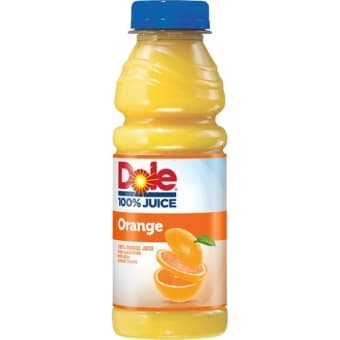Dole Orange Juice 15 oz bottle