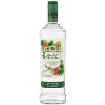 Smirnoff Watermelon Mint Flavored Vodka - 750mL