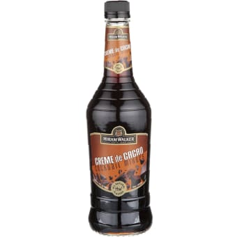 Hiram Walker Creme De Cacao Brown - 1L